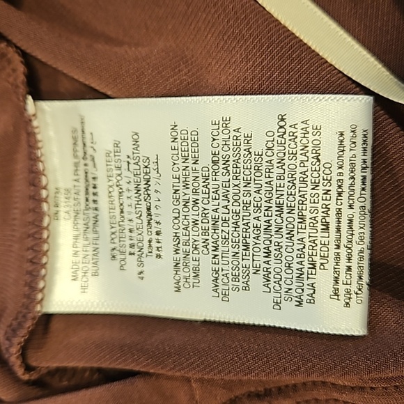 💕BCBGENERATION💕 Racer Front Tank ~ Dusty Eggplant Small S NWT - Picture 12 of 13